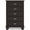 Picture of Covetown - Brown 5-Drawer Chest