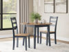 Picture of Gesthaven Blue Drop Leaf Table