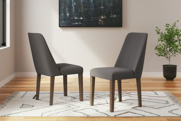 Picture of Lyncott Charcoal Dining Chair