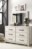 Picture of Cambeck - White Dresser & Mirror