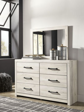 Show details for Cambeck - White Dresser & Mirror Picture of Cambeck - White Dresser & Mirror