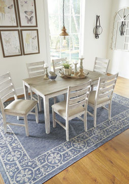 Show details for Skempton - White Table with 6 Chairs Picture of Skempton - White Table with 6 Chairs