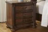 Picture of Lavinton - Cherry Brown 3-Drawer Nightstand