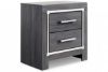 Picture of Lodanna - Gray 2-Drawer Nightstand