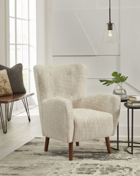Show details for Jemison - Nuvella Dune Accent Chair Picture of Jemison - Nuvella Dune Accent Chair