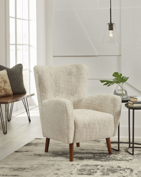 Picture of Jemison - Nuvella Dune Accent Chair