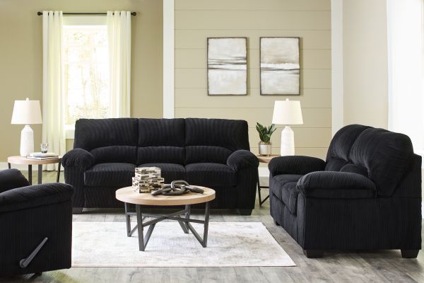 Picture of SimpleJoy - Onyx Loveseat