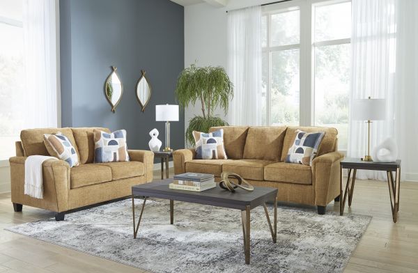 Picture of Erinslane - Honey Loveseat