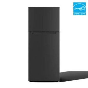 Show details for 17.6cft Black Top-Mount Fridge Picture of 17.6cft Black Top-Mount Fridge