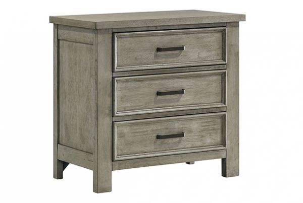 Picture of Sullivan - Grey 3-Drawer Night Stand
