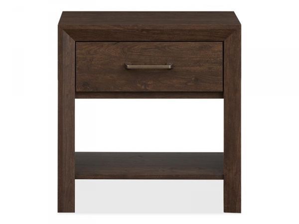 Picture of Llewellyn - Walnut 1-Drawer Nightstand