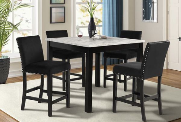 Picture of Lennon - Black 5PC Counter Height Dining Set