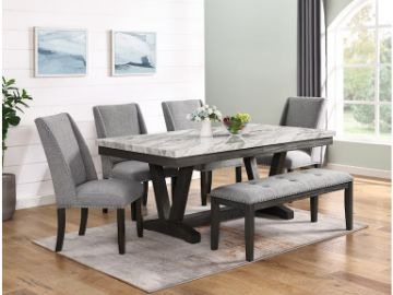 Show details for Everdeen - Charcoal 6PC Dining Picture of Everdeen - Charcoal 6PC Dining