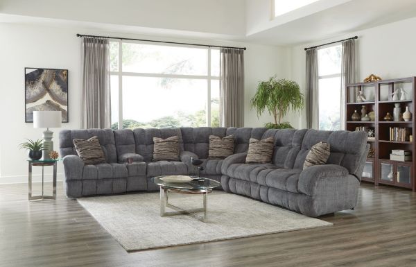 Picture of Ashland - Granite 3pc Reclining Sectional