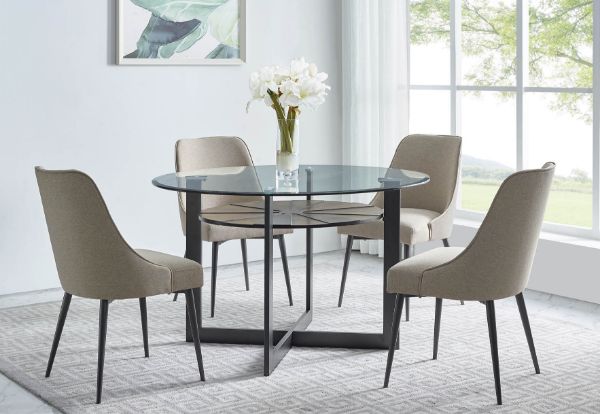 Picture of Olson - Dining W/ 4 khaki Chairs