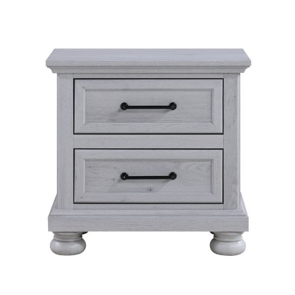 Picture of Larksmont - Gray 2 Drawer Nightstand