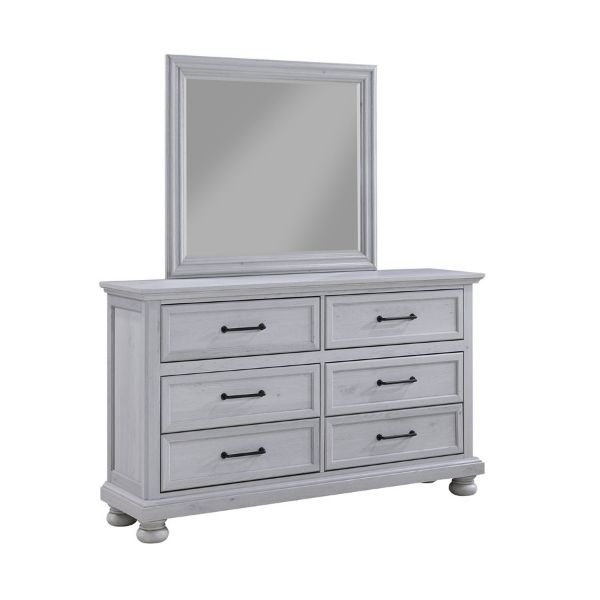 Picture of Larksmont - Gray Dresser/Mirror