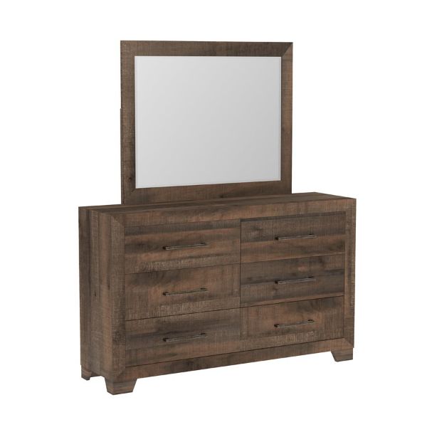 Picture of Peyton - Brown Dresser & Mirror