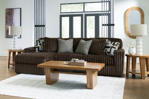 Picture of Midnight - Chocolate 2PC Sectional