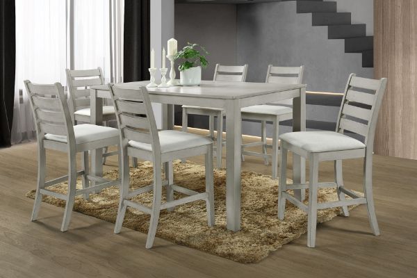 Picture of Pascal - Driftwood Counter Height Table W/4 Chairs