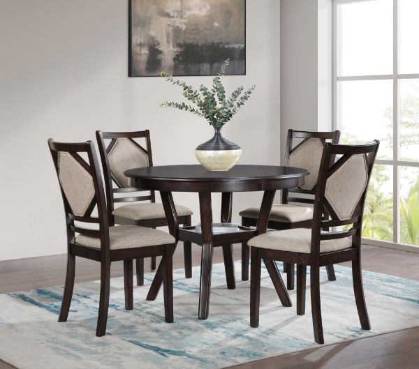 Picture of Kaia - Walnut 5PC Dining Set