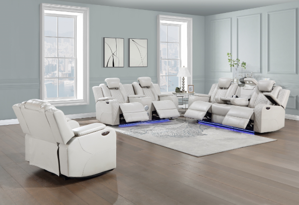 Picture of RADIANT GRAY POWER RECL SOFA