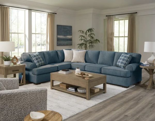 Picture of Becker - Navy 2PC Sectional