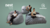 Picture of QN Nest Terry Corduroy Dark Grey