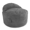 Picture of Queen Nest Terry Corduroy Dark Grey 