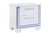 Picture of North Shore - White 2-Drawer Nightstand