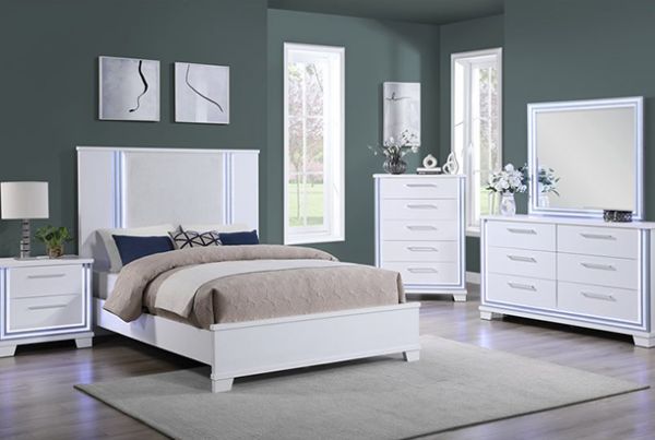 Picture of North Shore - White Queen Bed