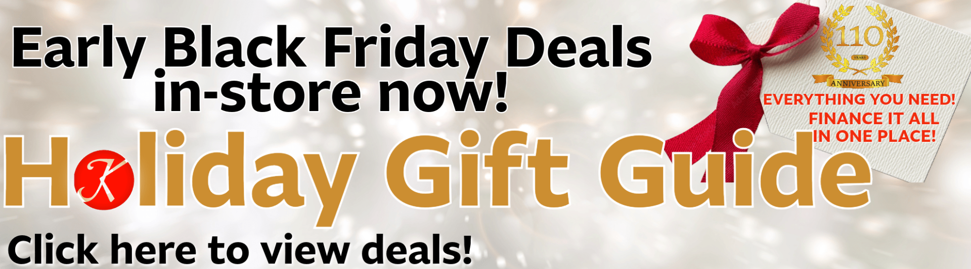 Early Black Friday Deals!