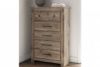 Picture of Rusticott - Brown 5 Drawer Chest