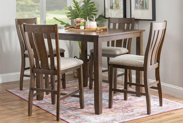 Picture of Landry - Brown 5pc Dining Set