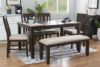 Picture of Landry - Brown 6PC Dining Set