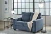 Picture of Rannis - Navy Twin Sleeper Sofa