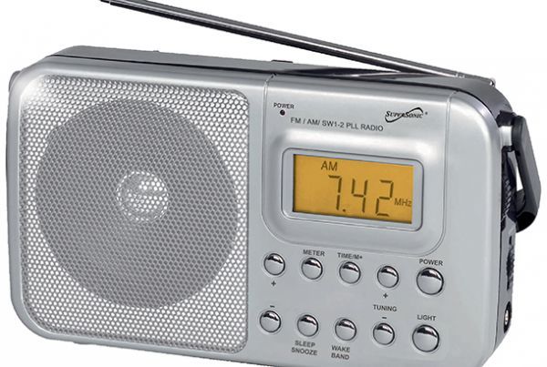 Picture of Silver Portable 4-Band Radio