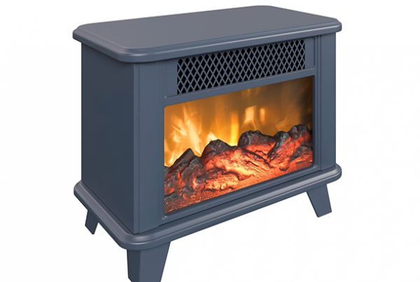 Picture of Navy Fireplace Personal Space Heater