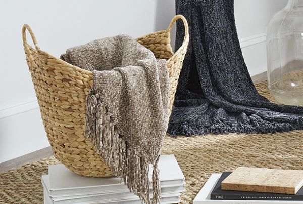 Picture of Tamish Throw - Taupe