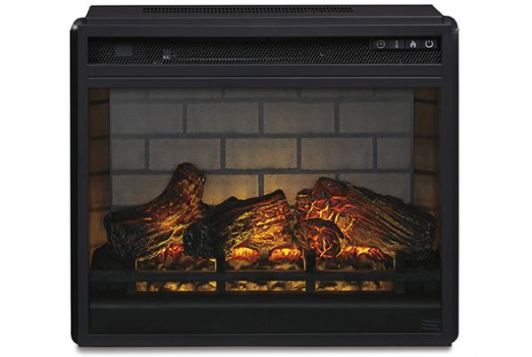 Picture of Fireplace Insert - Brick & Log Infared