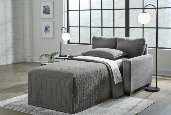 Picture of Rannis - Pewter Twin Sleeper Sofa