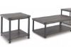 Picture of Wilmaden - Gray & Black 3pc Table Set