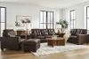 Picture of Santorine - Dark Brown Loveseat
