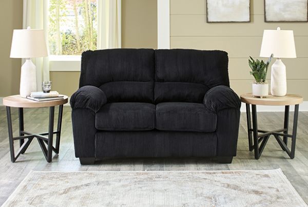 Picture of SimpleJoy - Onyx Loveseat