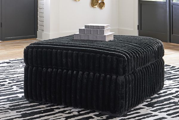 Picture of Midnight - Onyx Oversized Ottoman