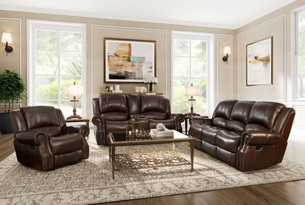 Picture of Ranger - Chocolate Reclining Loveseat