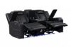Picture of Radiant - Black Power Reclining Love with Console