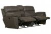 Picture of Atlas - Charcoal Reclining Loveseat with Console