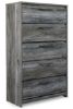 Picture of Baystorm - Gray 5-Drawer Chest