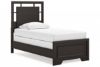 Picture of Covetown - Brown Twin Bed